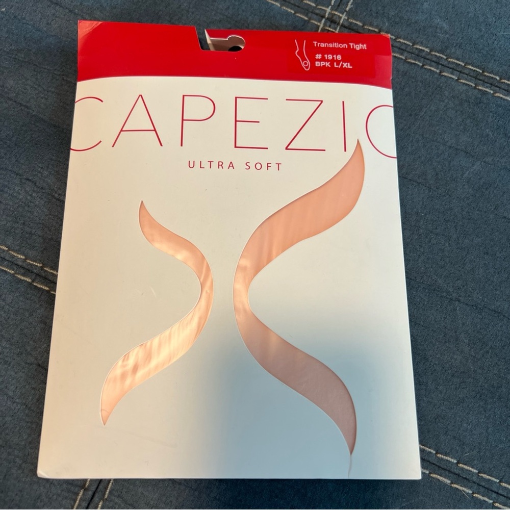 Capezio Ultra Soft Transition Tight size L/XL ballet Pink #1916